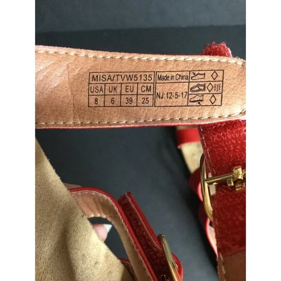 Vionic Red Sandals for Women - Picture 10 of 11